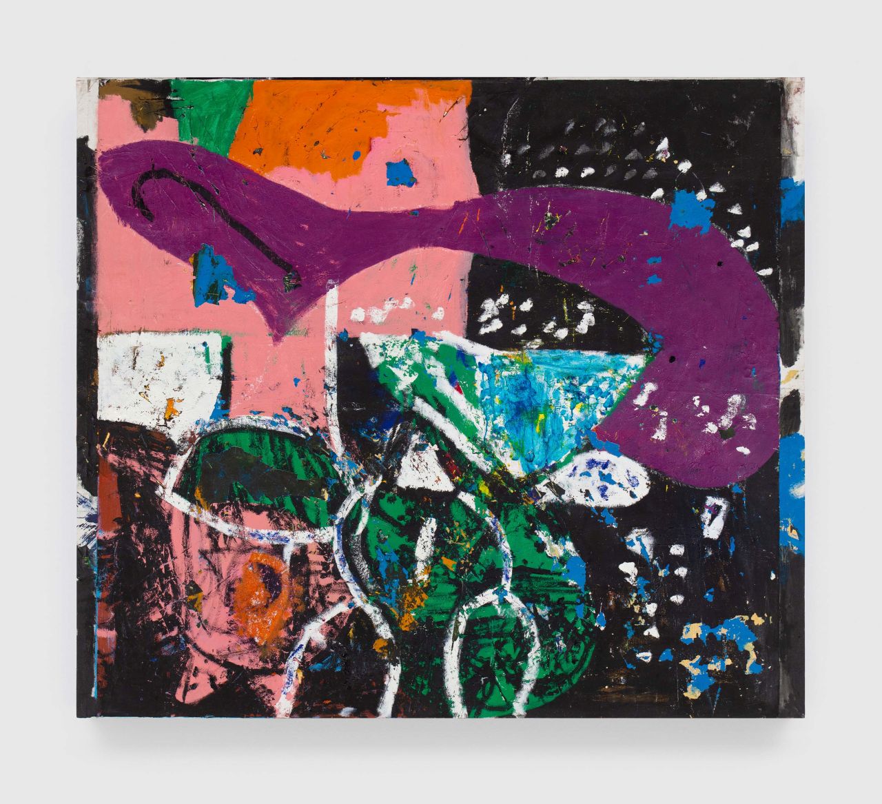 Kunstwerk von Joe Bradley (© Courtesy of the artist (Joe Bradley) and Xavier Hufkens)
